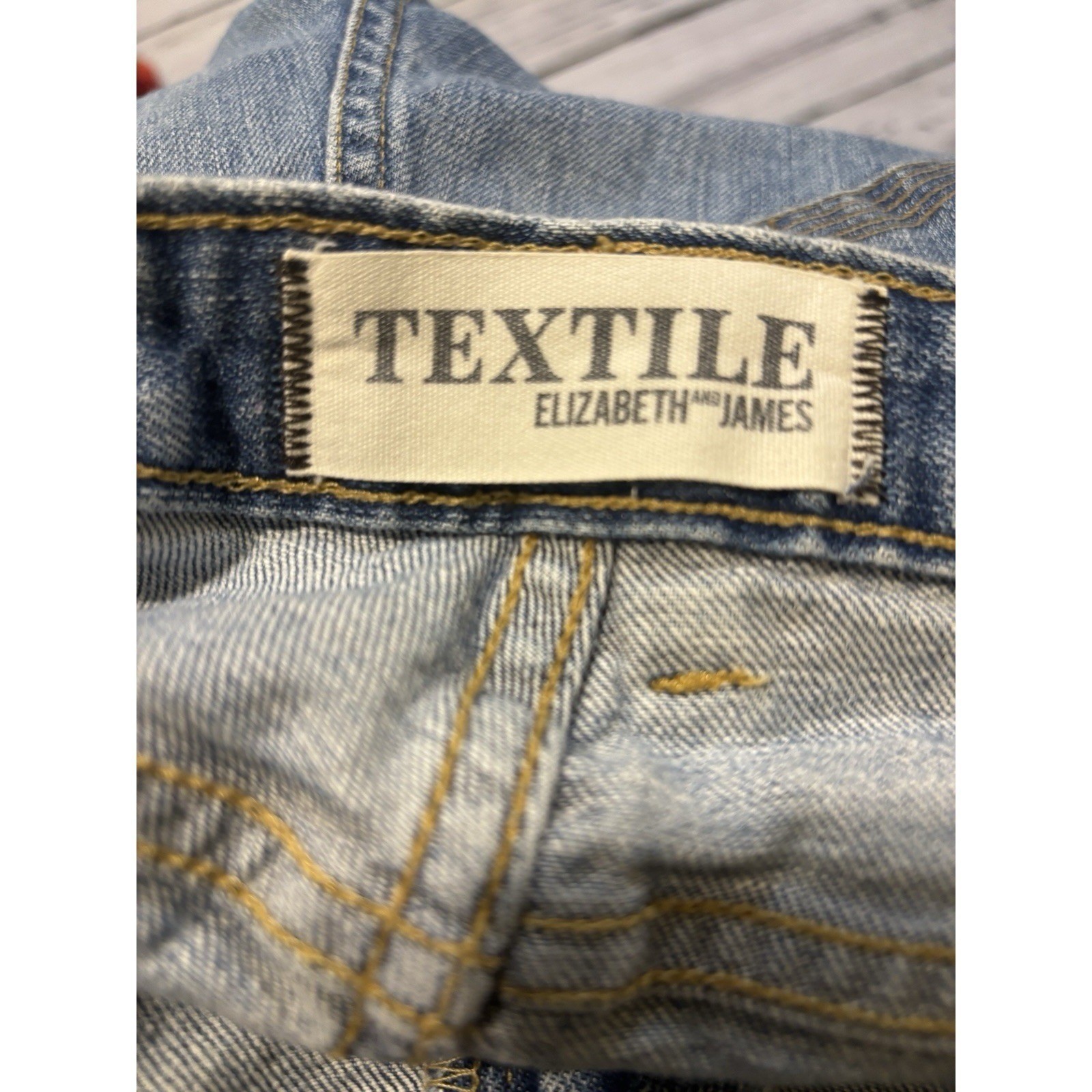 Elizabeth And James Textile Crawford Boot Cut Blue Jeans Size 32