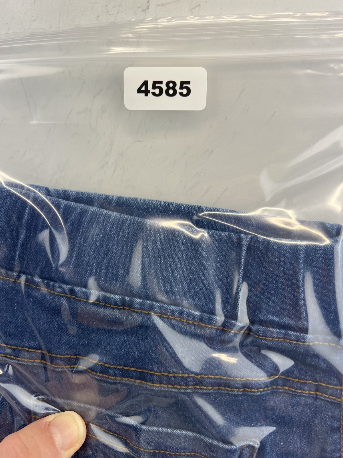 Jvini Fashion Jeans – Womens Size M – Blue – Pull On Jegging – Stretch (4585)