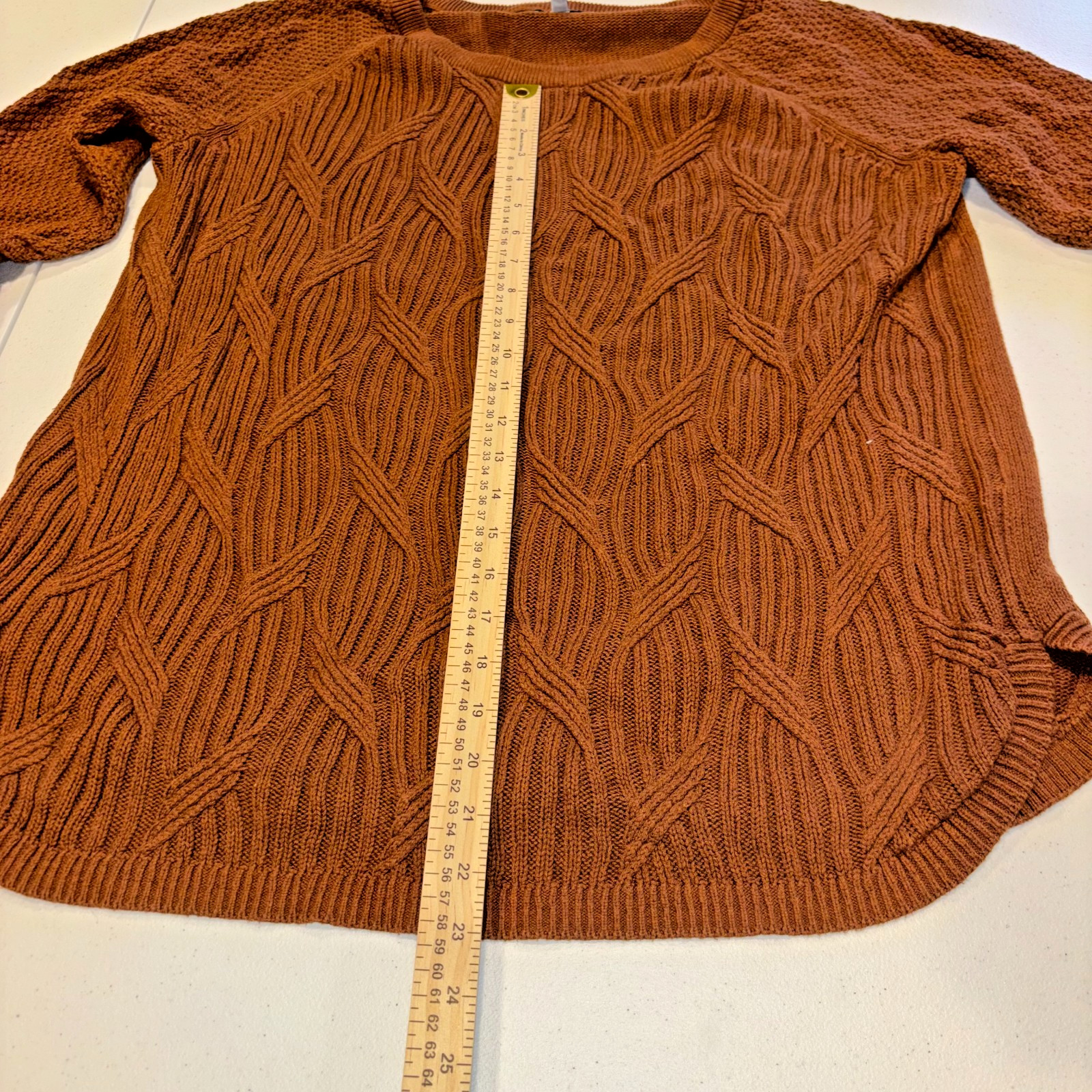 Sonoma Women’s XXL Pullover Sweater Burnt Orange