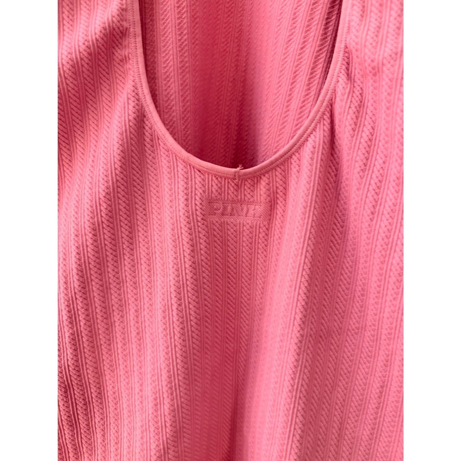 PINK Open-Back Pink Top – Used fair