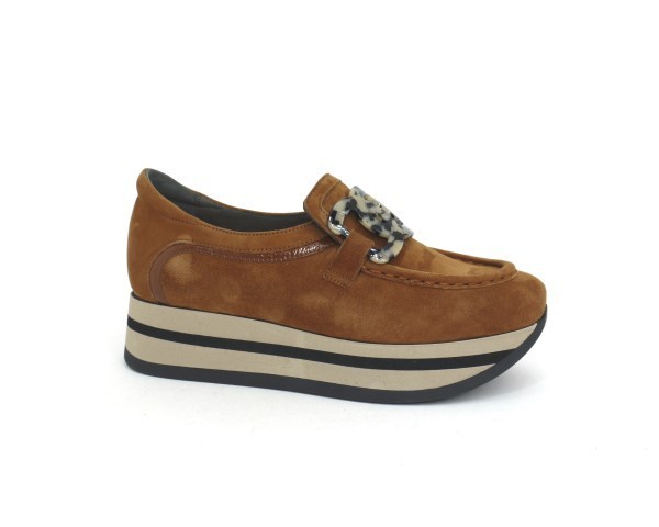 Softwaves Carine Caramel Platform Sneaker Loafer Women EU sizes 36-41/US 6-11