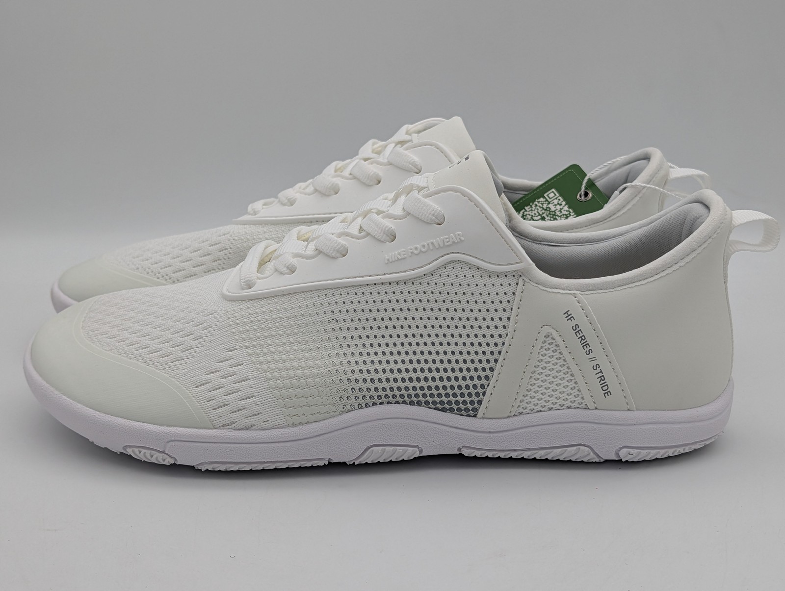 Hike Footwear Womens 8/8.5 Mens 6/6.5 EU 39 Stride White Sneakers Shoes