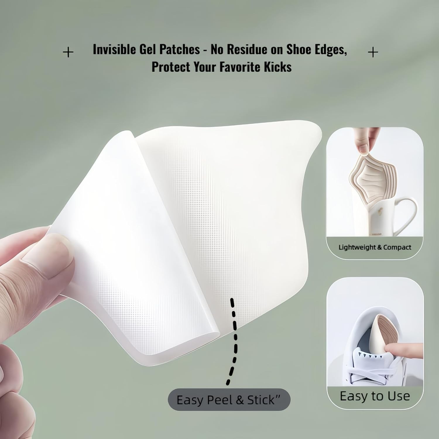 Heel Grips for Loose Shoes Heel Cushion Pads No-Slip Shoe Inserts Half Wholesale
