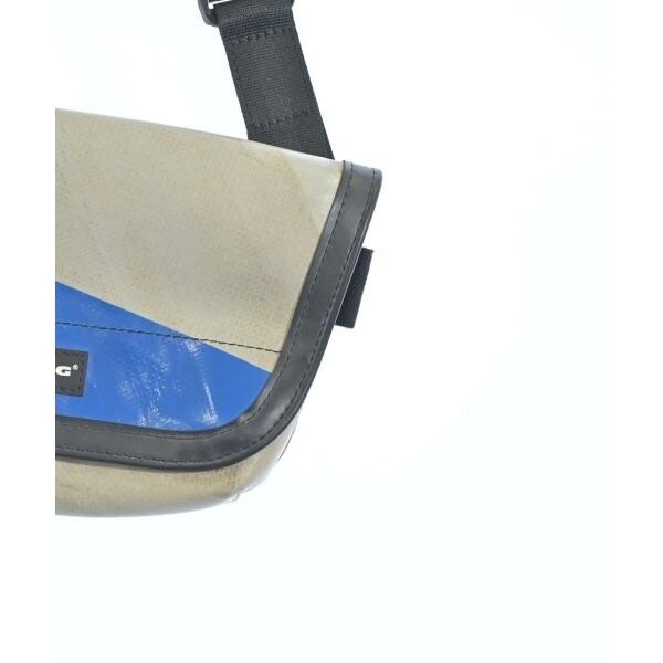 FREITAG F40 JAMIE Shoulder Bag PVC Beige Blue Mens Used Crossbody Travel