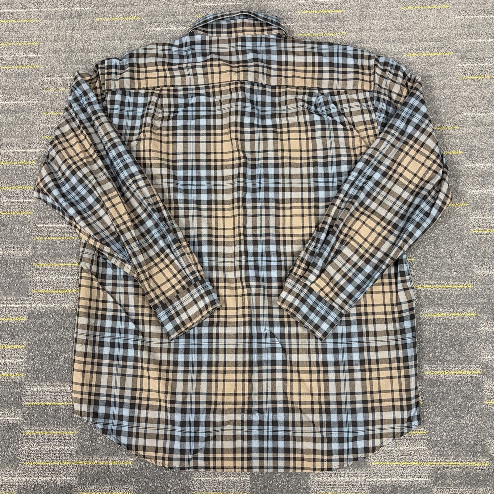 Pendleton Sir Pendleton Worsted Wool Tartan Plaid Shirt Men’s XL Long Sleeve
