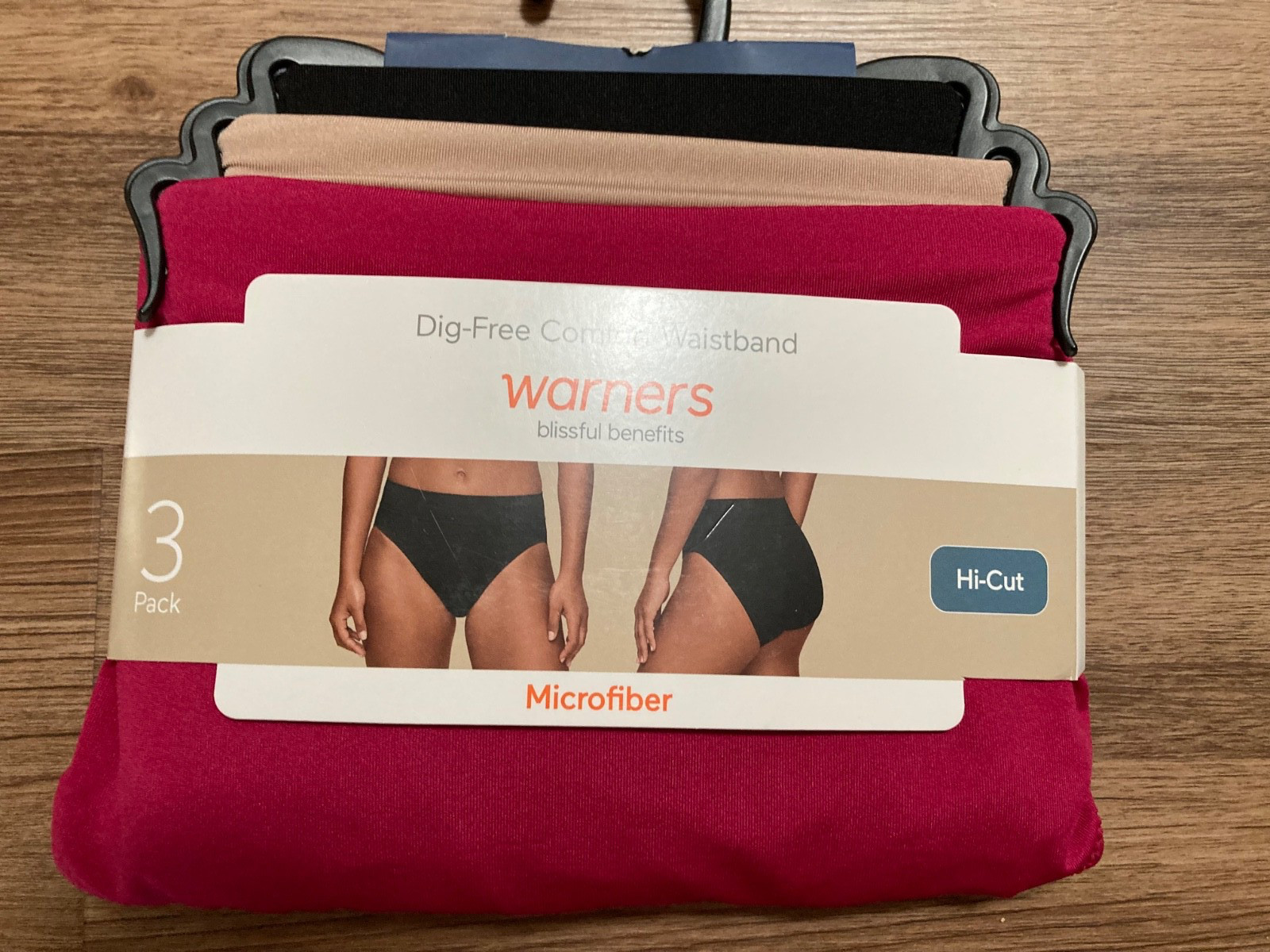 Warners Blissful Benefits Dig-Free Comfort Waistband Hi-Cut 3-pack Size 2XL 3XL