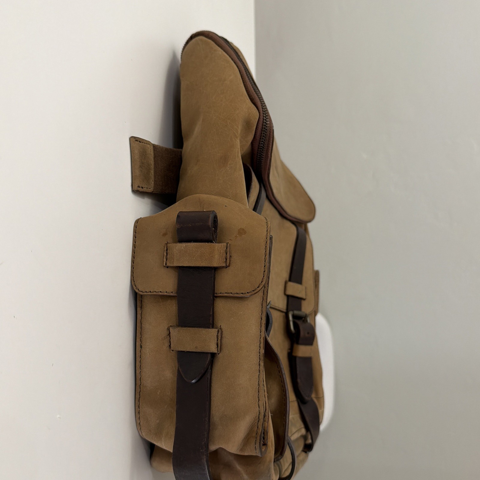 Velez Top Grain Leather Backpack – 15.6 Inch Laptop Bag