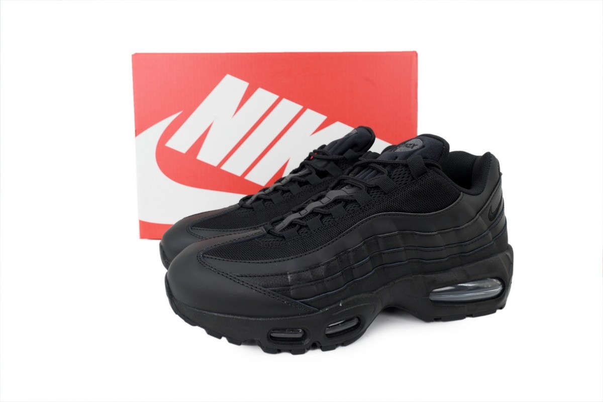 Nike Air Max 95 “Triple Black” Men’s All Black Casual Running Sneakers