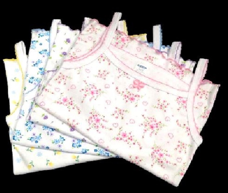 Stylish and Practical: 4-Pack Girls’ Spaghetti Strap Tank Tops in Sizes 1-12!