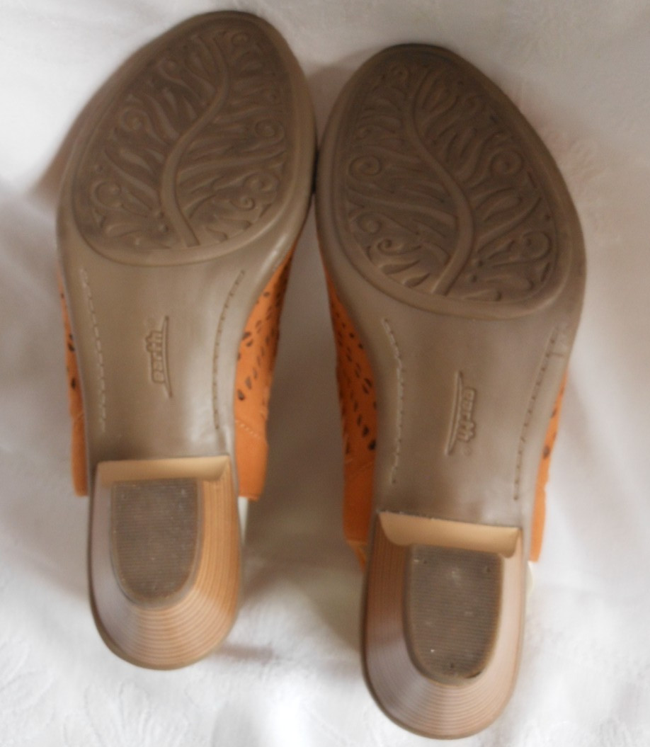Earth Size 8.5 W Carson Hamden Tan Suede Peep Toe Booties Sandals Wide Width