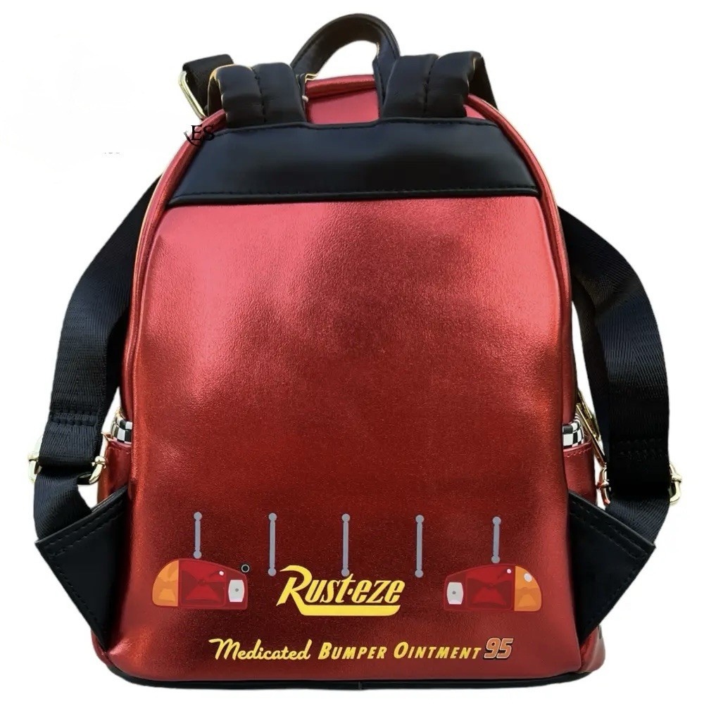 NWT Loungefly Disney Lightning McQueen Cars Metallic Backpack HTF