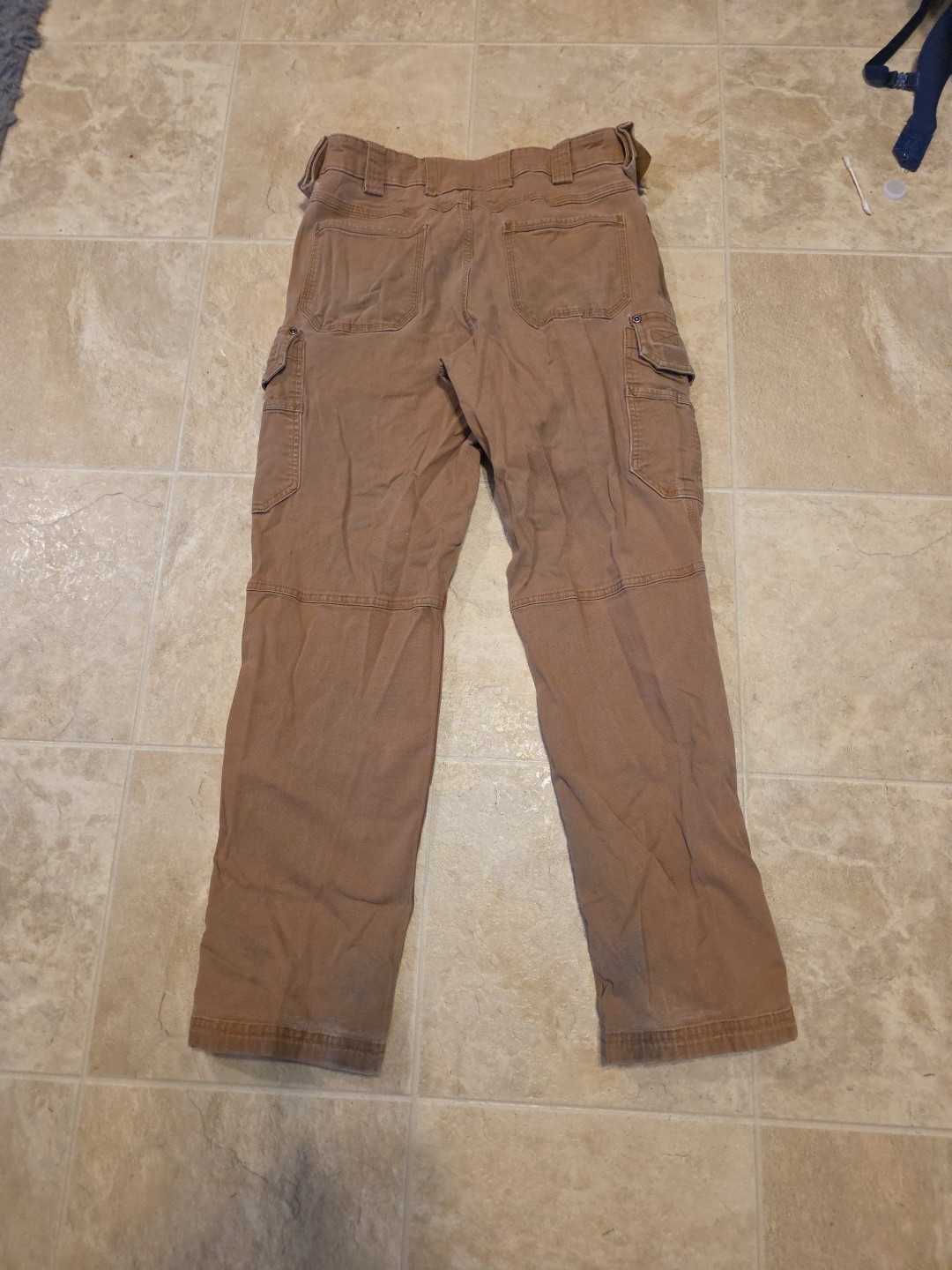 Duluth Flex Fire Hose Mens 32×30 (32×32) Ultimate Cargo Canvas Double knee work