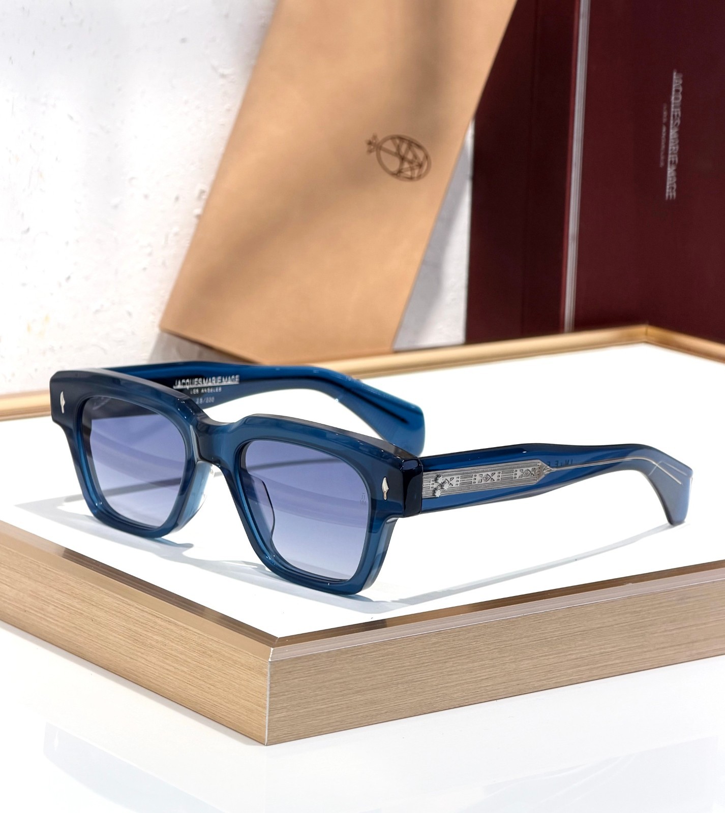 Jacques Marie Mage Fellini Sunglasses 51-20-146mm Unisex New With Case