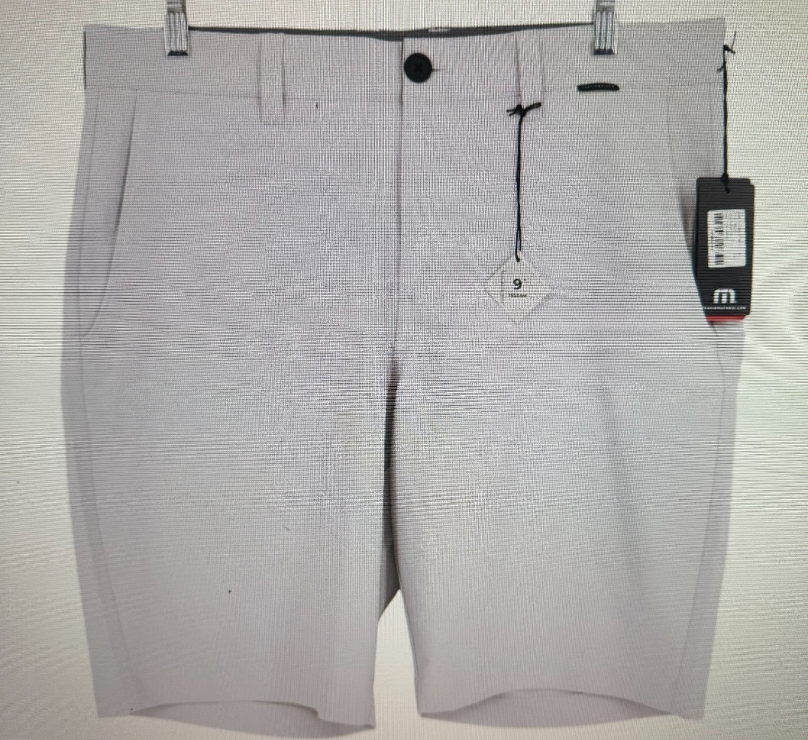Travis Mathew Men’s Wanderlust Performance Golf Shorts, w 34, Micro Chip, 9”
