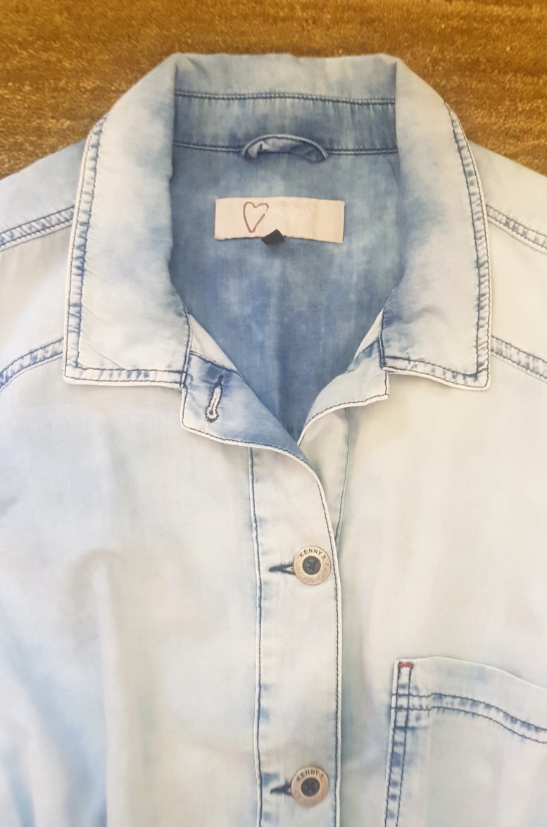 GREAT DENIM JACKET.BLOUSE.KENNY S.NEW.Sz.42-44-46-48-50/L-XL-XXL/NP 139