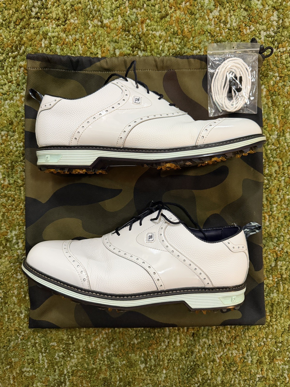 FootJoy x Todd Snyder Wilcox ⛳️US 11.5 W Mint Julep