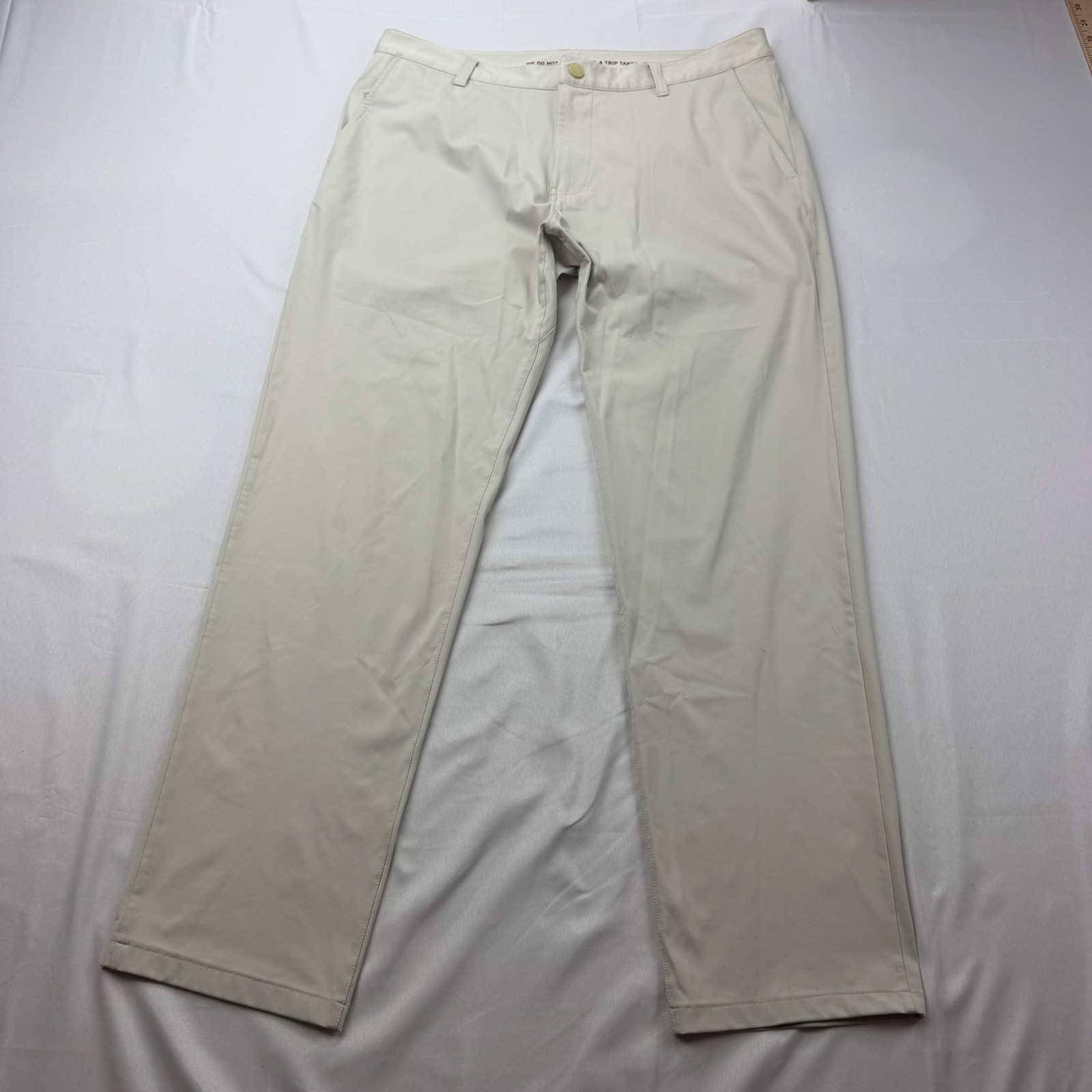 Rhone Commuter Pants Mens 34 Tan Khaki Technical Stretch Trousers 100161