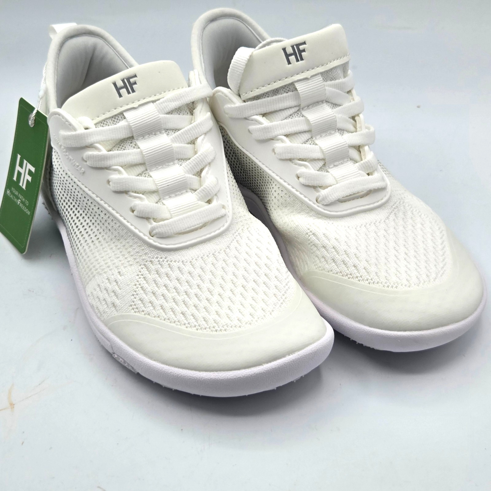 NEW HF Hike Footwear White Cloud Series Barefoot Shoes, Womens 6, Mens 4
