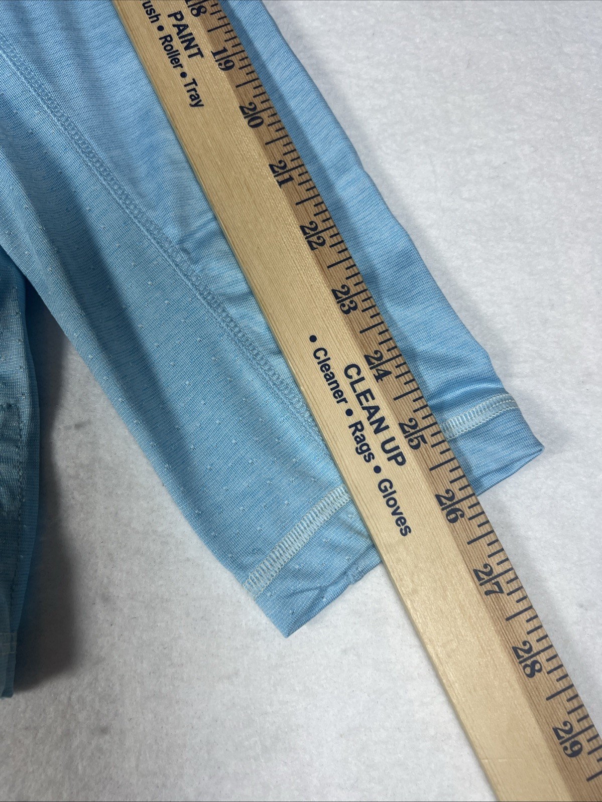 Fish Hippie Co Blue Hoodie Long Sleeve Performance Fly Fishing Shirt Mens Medium