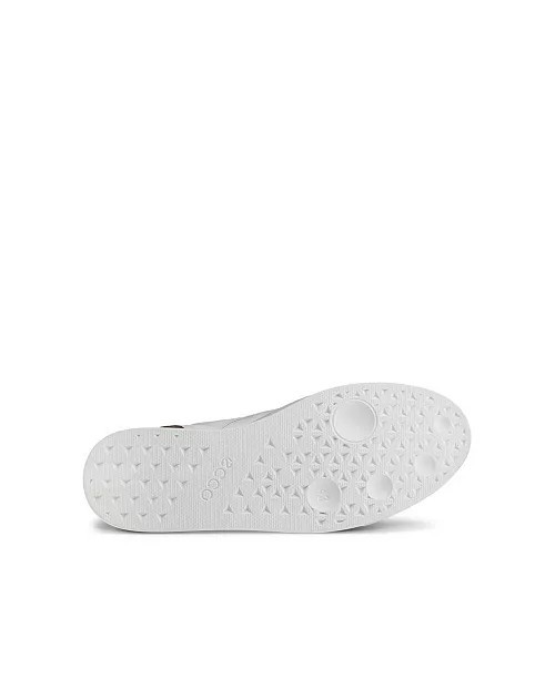 ECCO Men’s Street Lite Retro Sneaker White Gravel Cashmere EU 43 Size 9 – 9.5 US