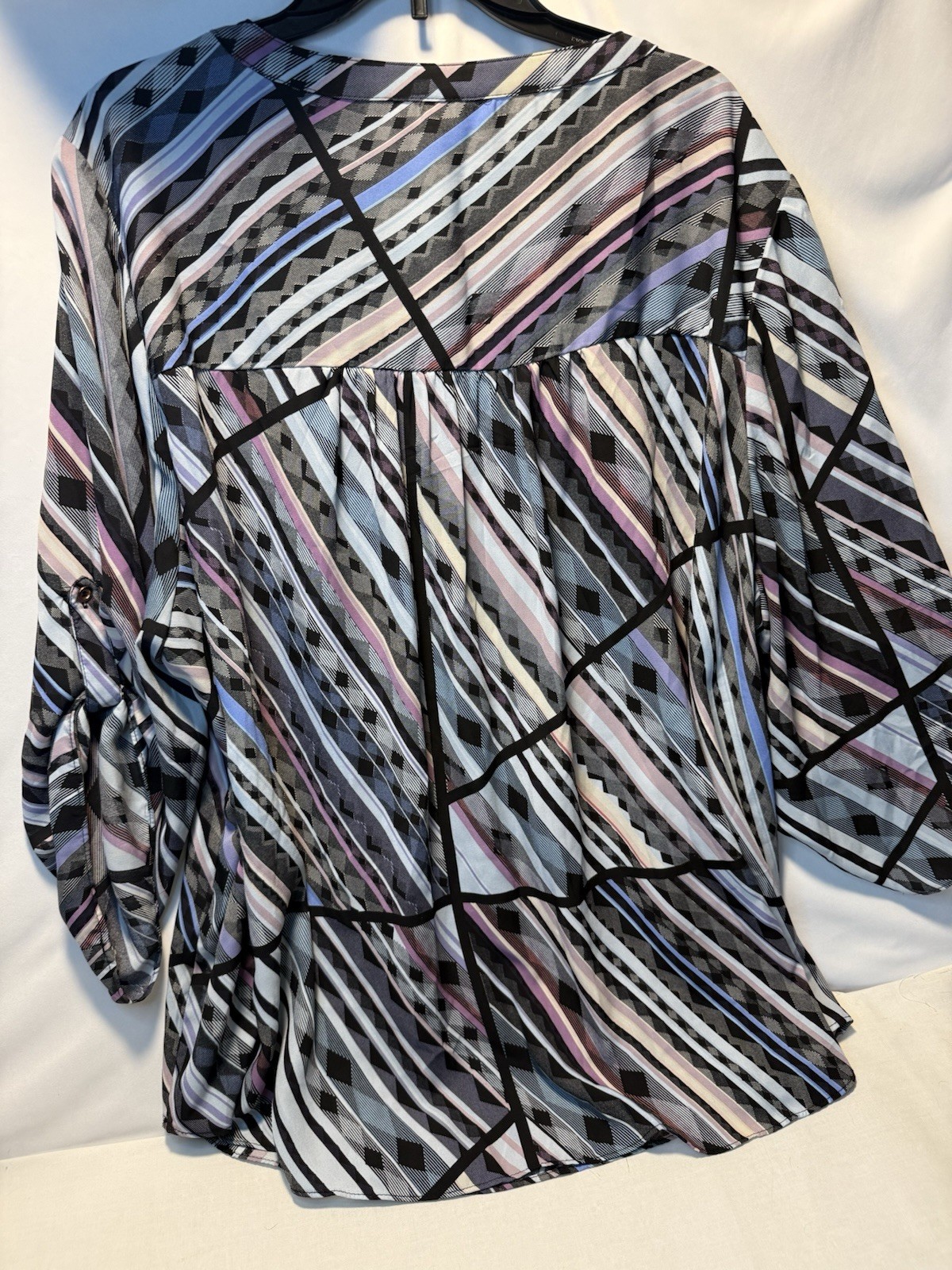 Avenue Women’s Tunic Top, Lightweight, 3/4 Sleeves, Size 26/28