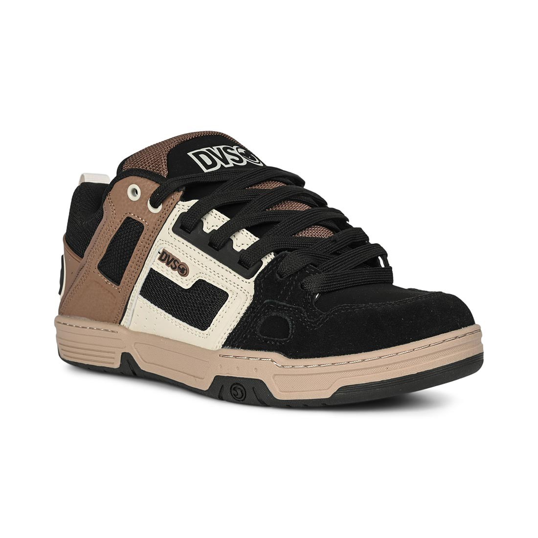 DVS Comanche Skate Shoes – Black/Taupe/Brown