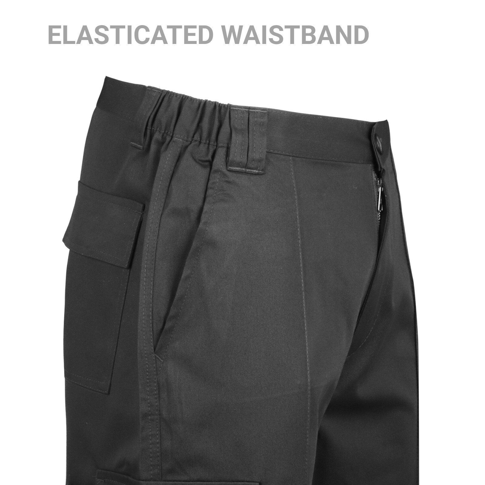 Mens Cargo Combat Work Trousers HEAVY DUTY Work Wear Pants multi pockets