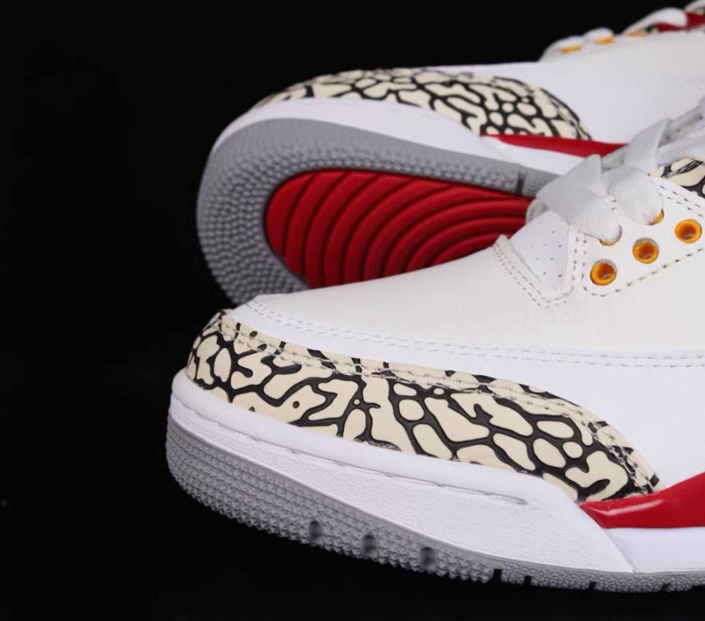 Men’s Jordan 3 “Cardinal Red” Retro Mid Top Basketball Shoes Us Size7-12