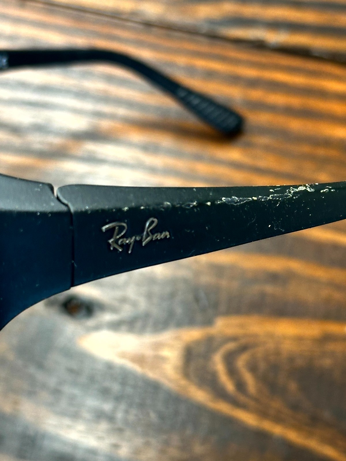 Ray-Ban Daddy-O RB2016 W2578 Men Matte Black Sunglasses Frame Full Rim Rectangle