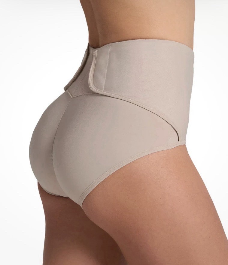 NEW Leonisa Firm Control Adjustable Compression Belly Shaper 012400 Small Beige