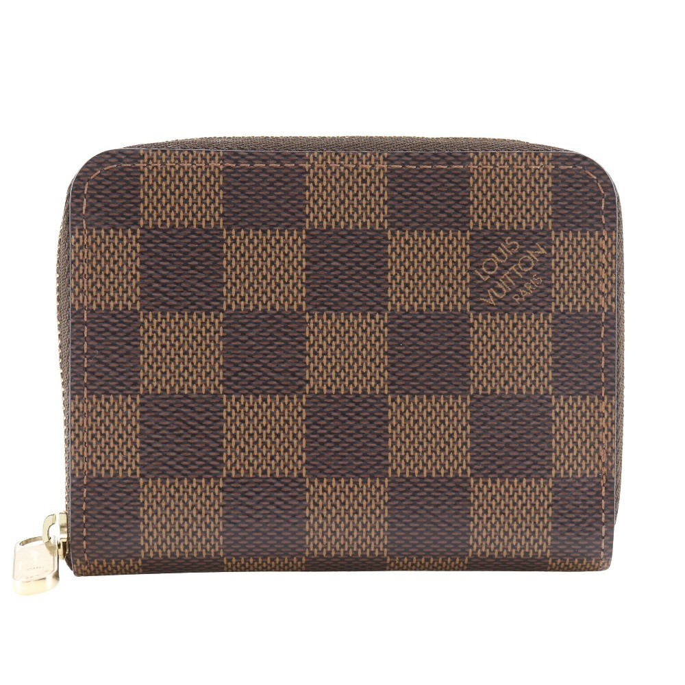 Louis Vuitton Zippy Coin Purse Damier Canvas Coin Case – DUTY FREE