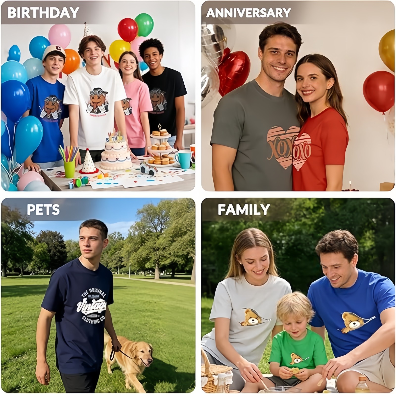 Custom Personalized T-Shirt – Your Design Here – Any Text Photo Logo Unisex Tee