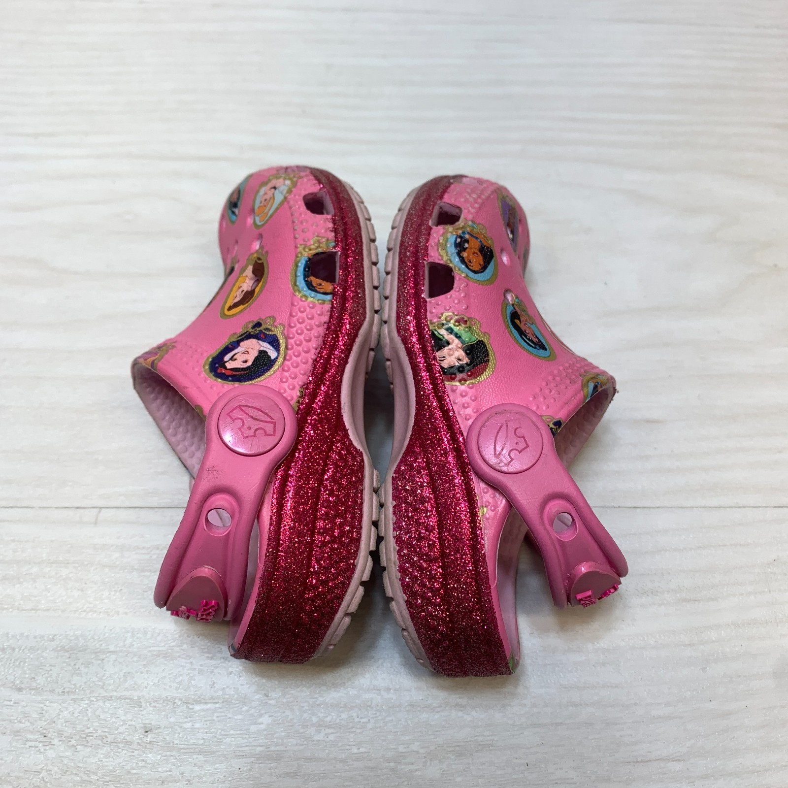 Crocs Disney Princess Clogs Unisex Child Size 6 Pink Classic Outdoor Casual