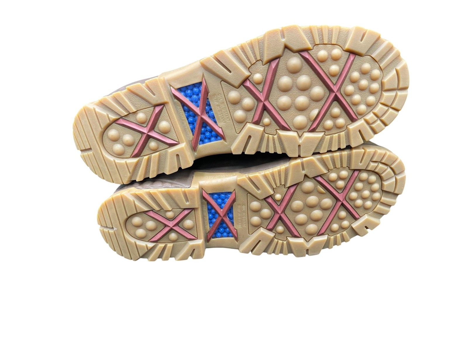 Twisted X Men Work Boot Safety MXCC002 CellStretch Distressed Saddle Size 9.5 W