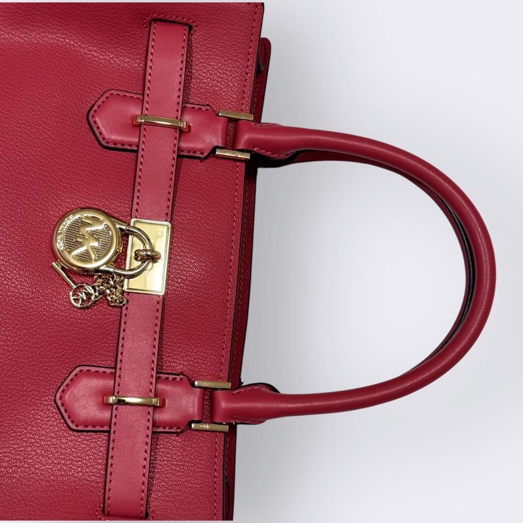 Michael Kors Hamilton 2-Way Tote Shoulder Bag Pink Japan 0610313