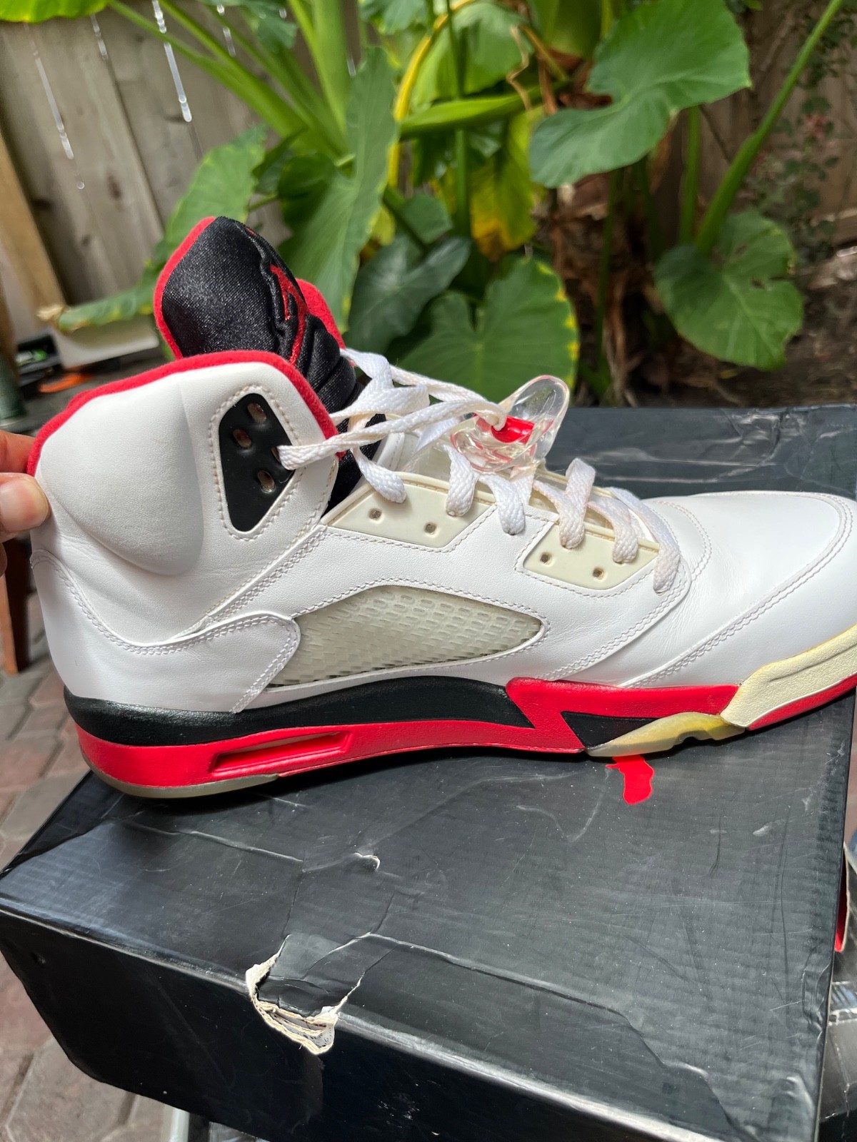 Size 13.5 – Air Jordan 5 Retro 2013 Fire Red