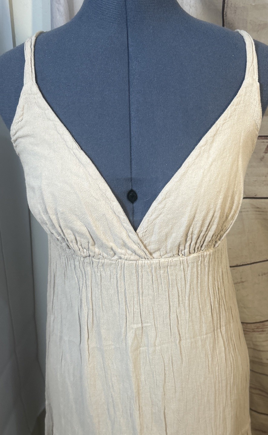 SeaSpice Resort Wear Maxi Dress 100% Peruvian Cotton Large. 31