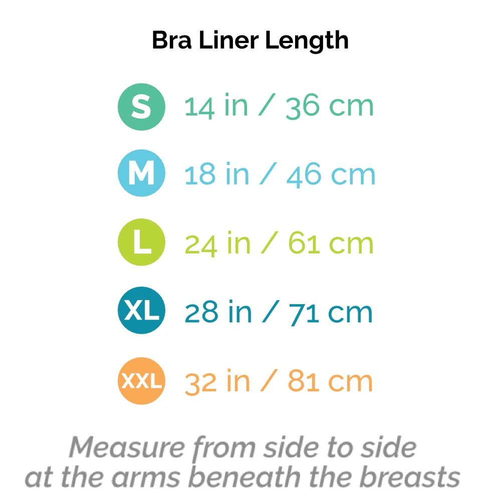 Tag-Free Viscose and Cotton Blend Bra Liners (XXL) – Comfortable Soft Materia…