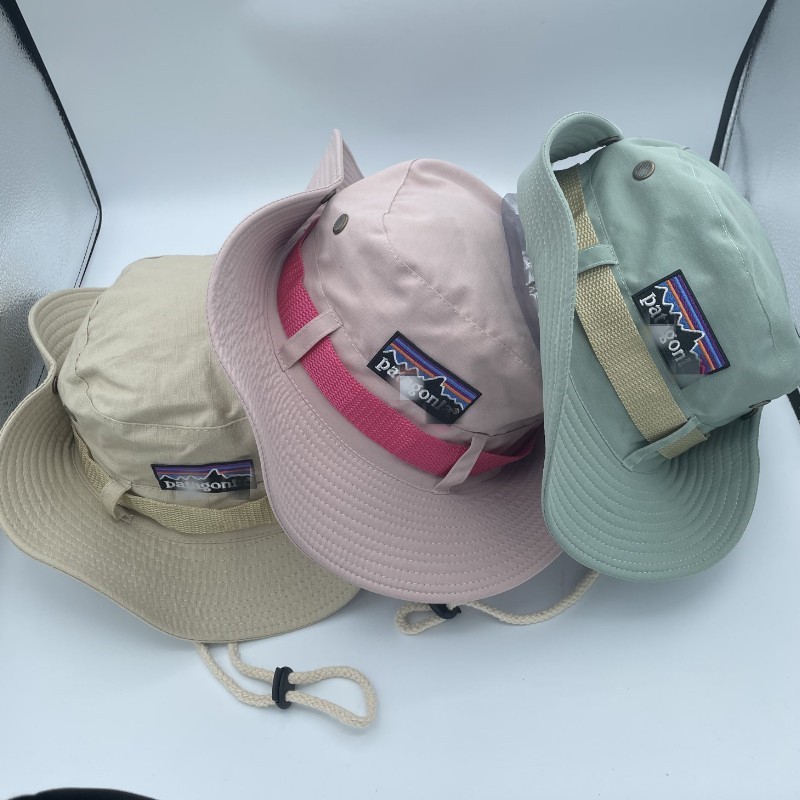 Patagonia Wavefarer Bucket Hat Colorblock Retro Outdoor Fishing Unisex Shade Hat
