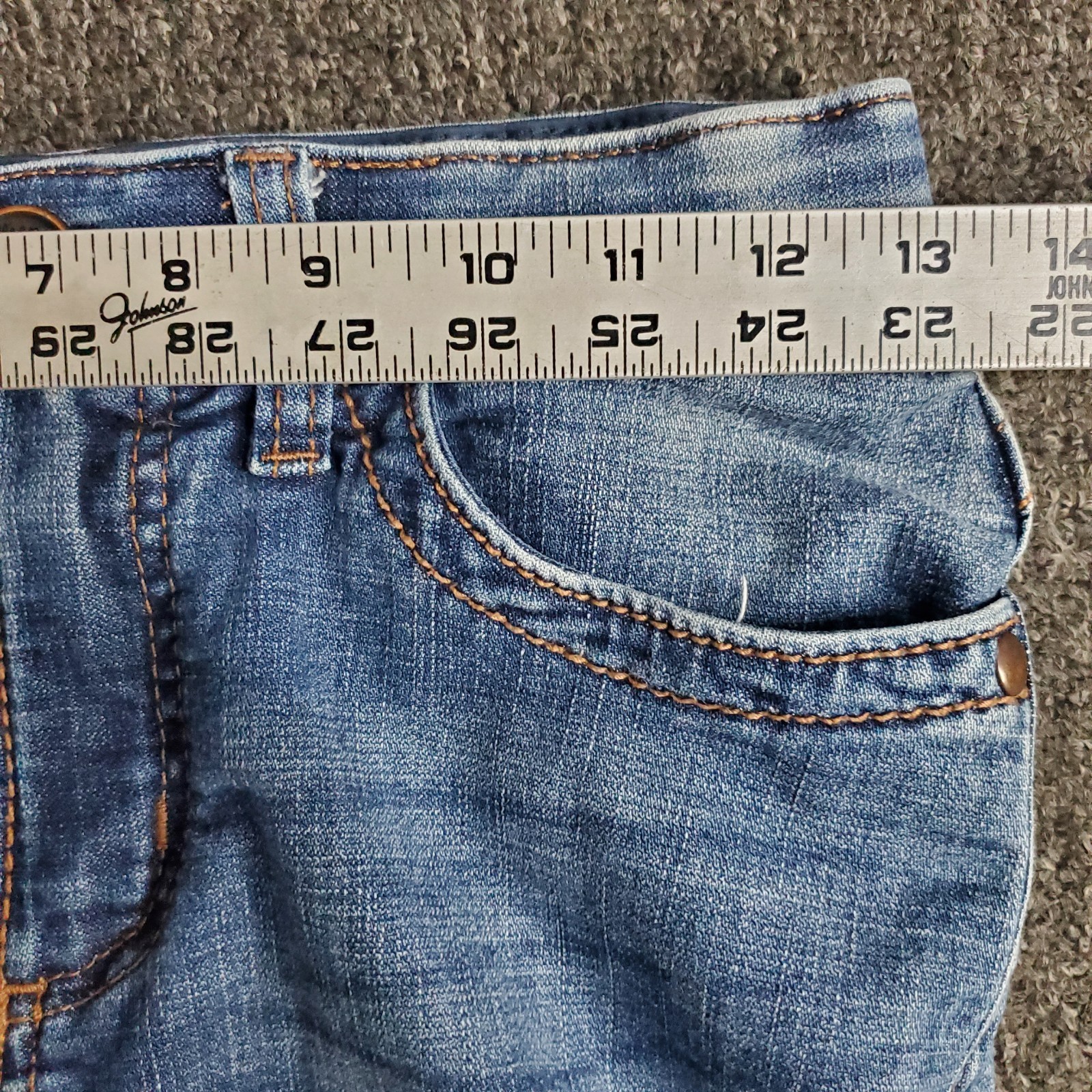 Wrangler Willow Jeans Womens 1×34 Blue Ultimate Riding Medium Bootcut Fit 26×32