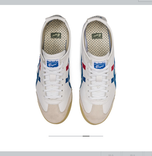 Onitsuka Tiger Mexico 66 White Blue 1183C102 200 From JAPAN N