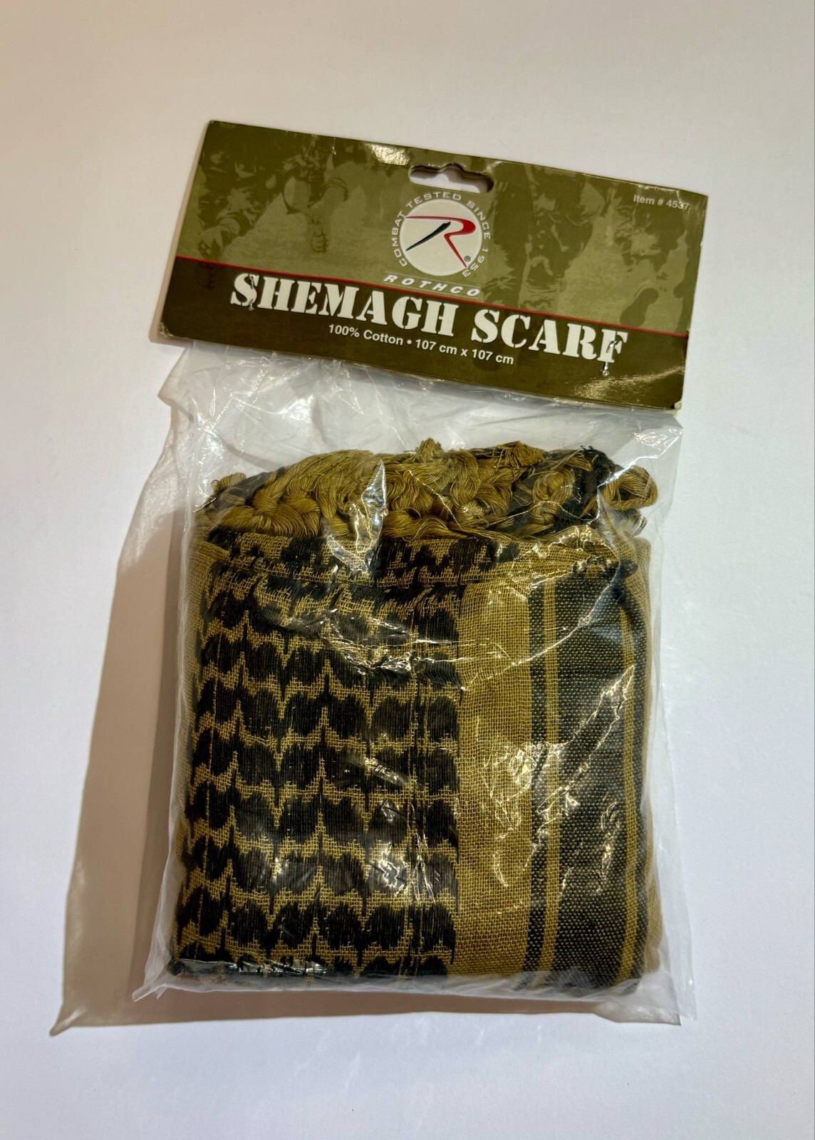 Rothco Shemagh Scarf 100% Cotton 107cm x 107cm 42inx42in Item# 4537