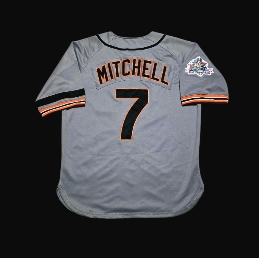 Kevin Mitchell San Francisco Giants 1989 Men’s Road Gray Baseball Jersey