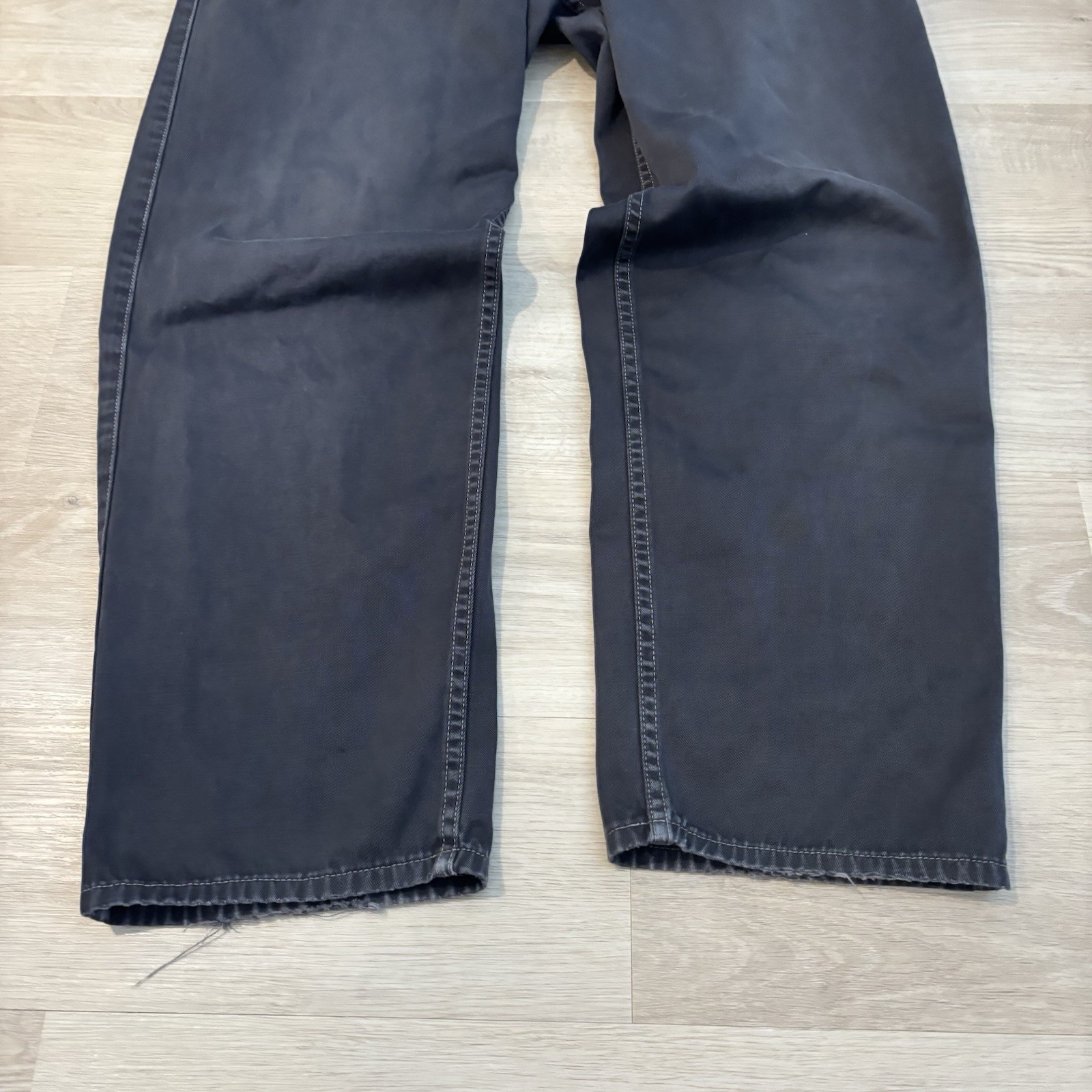 Vintage Levi Silvertab Loose Fit Jeans Men’s TAG 33×30 Gray Actual 30×29 *