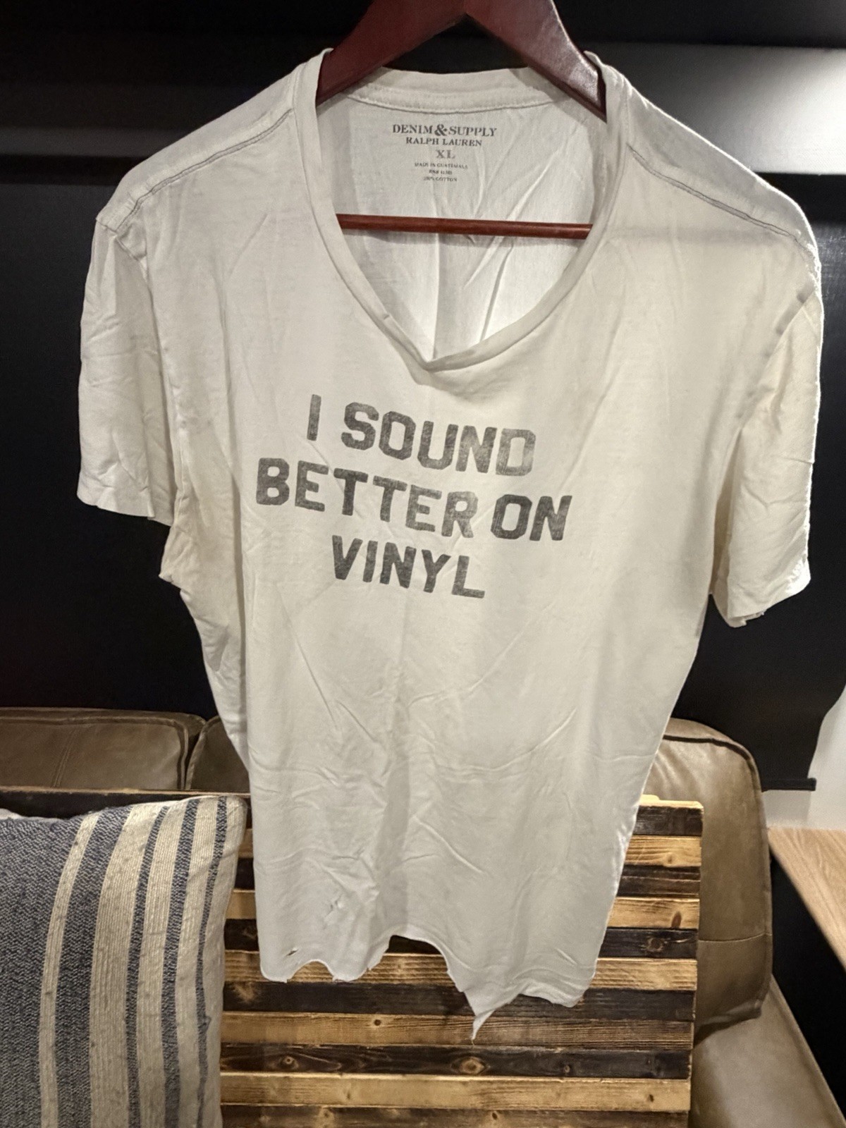 Ralph Lauren Denim & Supply Distressed Tshirt Men’s