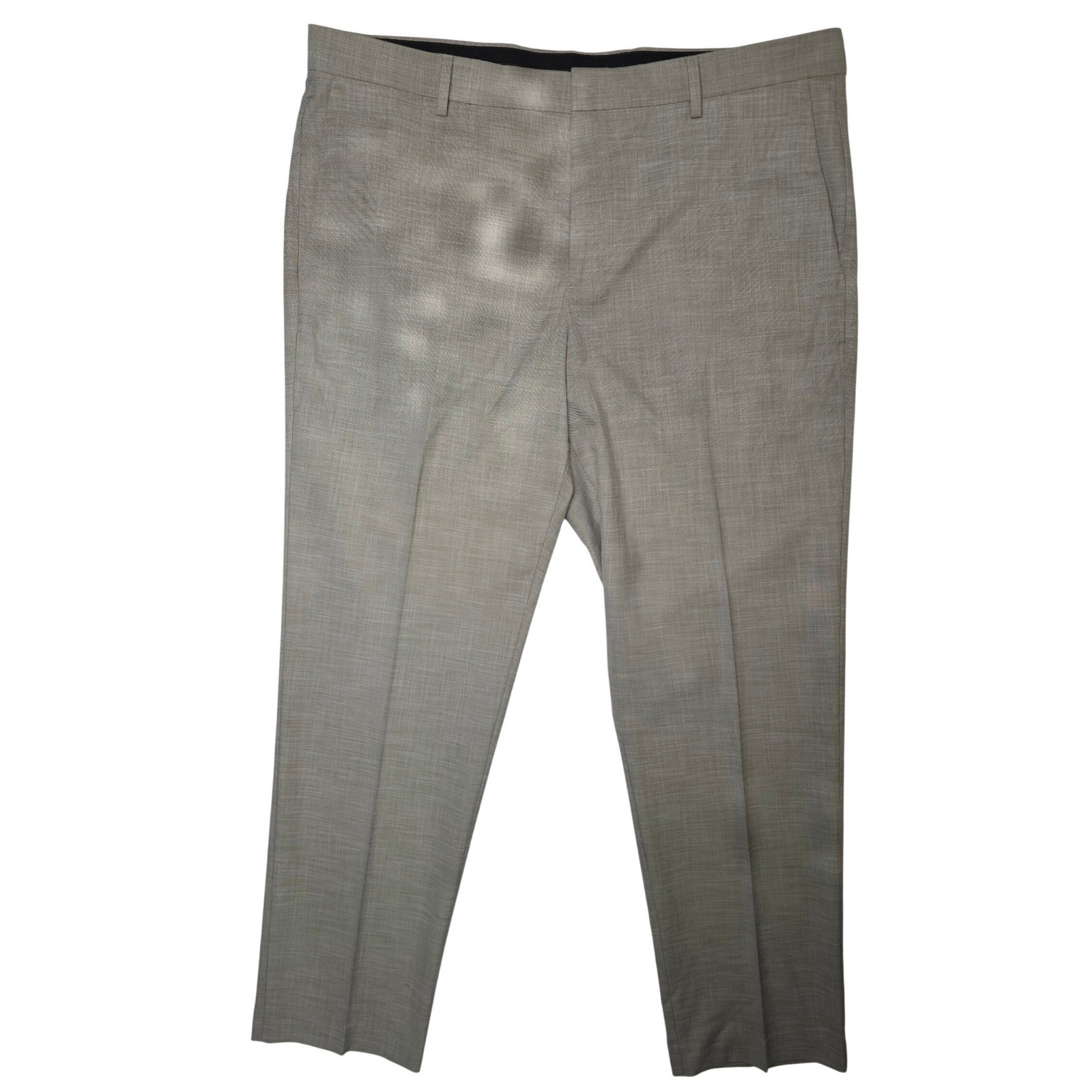 Perry Ellis Dress Pants Mens 38×32 Portfolio Tan Modern Fit Stretch Trouser NWT