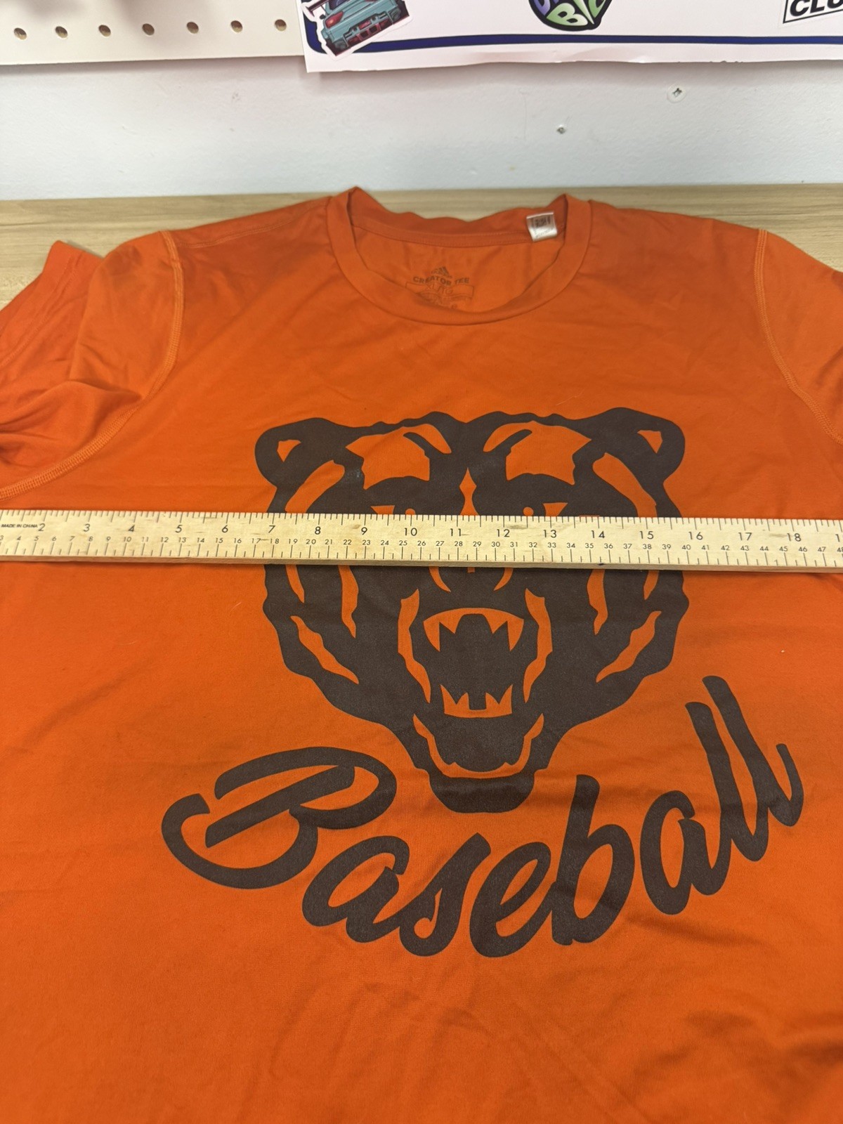 Adidas Creator Tee Short Sleeve Shirt Men’s Orange XL