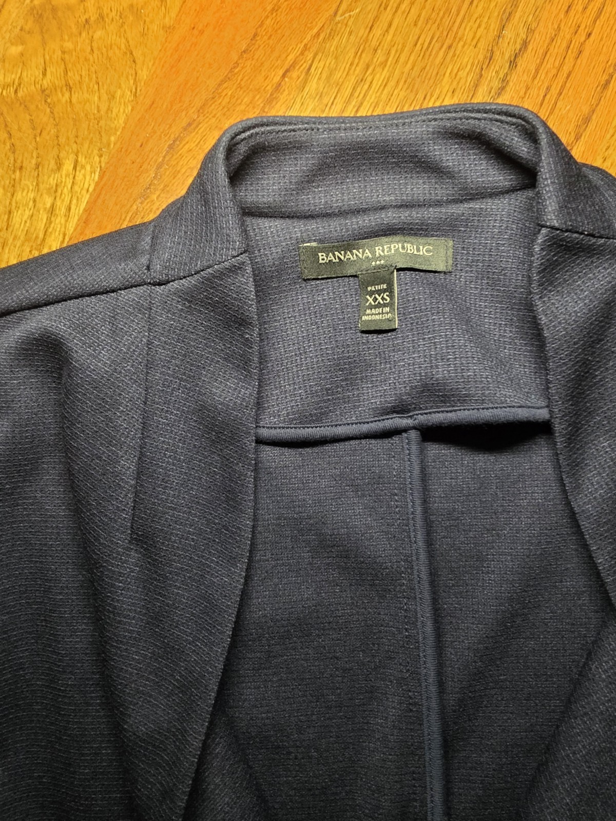 Banana Republic Milano Stitch Sweater Blazer Womens XXS