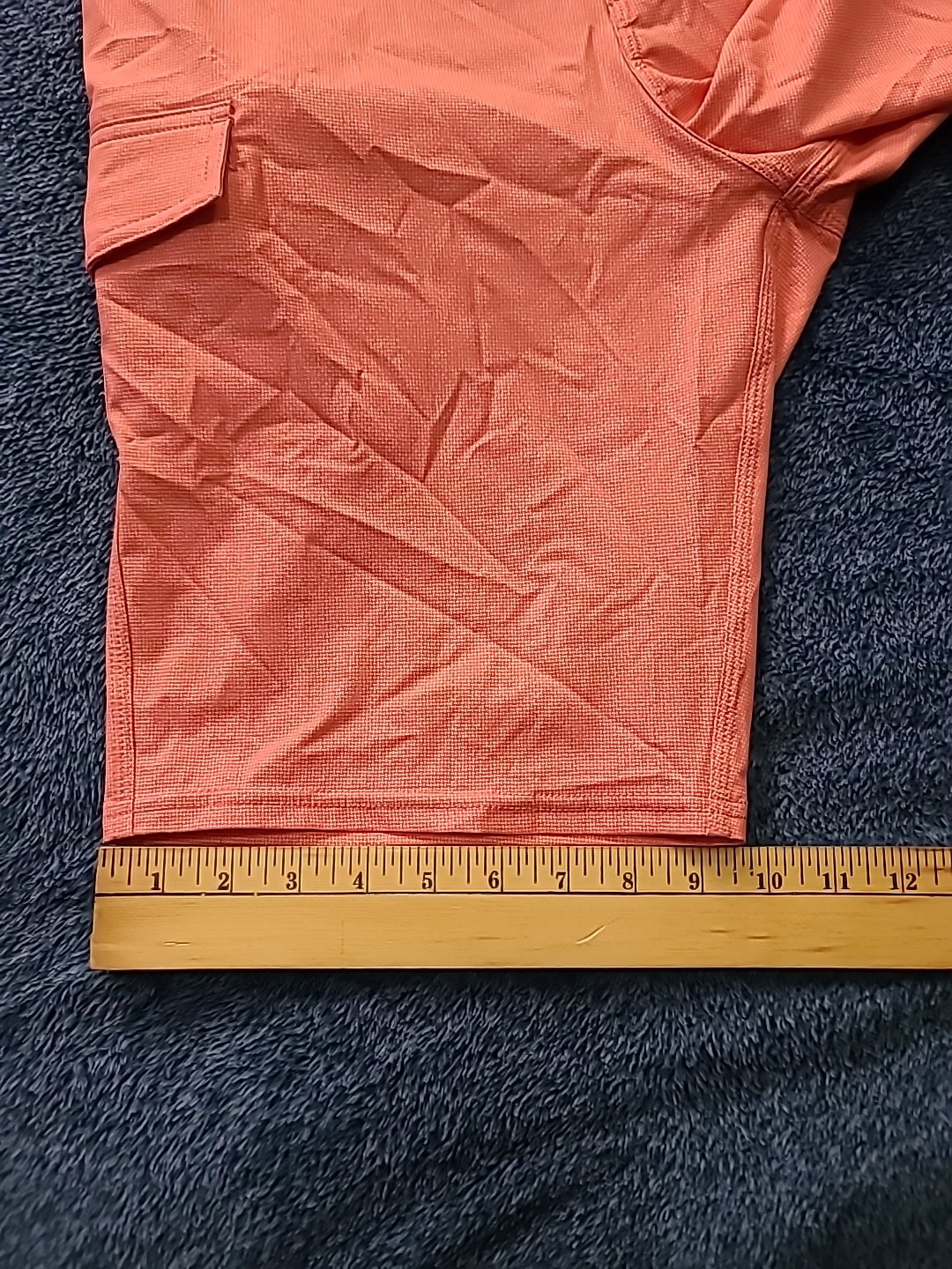 O’neill Mens 30 Weaver Below the Knee 21″ Orange/Pink Board Shorts Swim Cargo