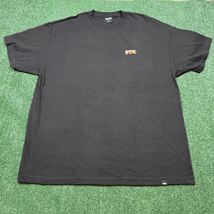 FTC SF T Shirt Mens Size 2XL Black Short Sleeve Skateboarding